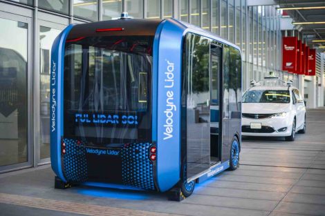 Autonomous Shuttle Electric Bus